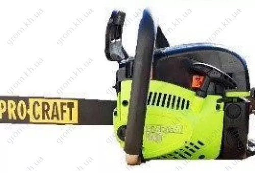 Фото 1- Бензопила Procraft K450 Pro (2 шины, 2 цепи 45)