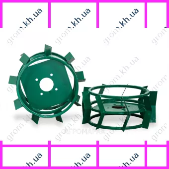 Фото 1- Грунтозацепы Ø 380x160 (квадрат 12х12)