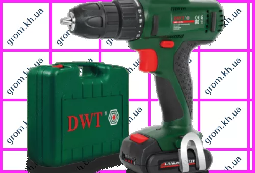 Фото 1- Акумуляторний шуруповерт DWT ABS-12 Bli-2 BMC