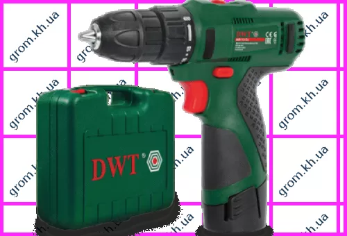 Фото 1- Аккумуляторный шуруповерт DWT ABS-12 СLi-2 BMC