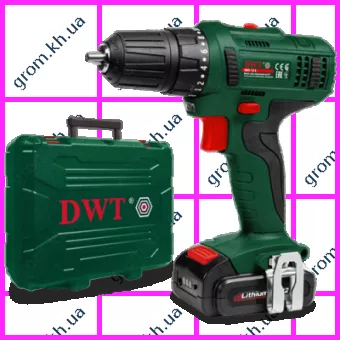 Фото 1- Аккумуляторный шуруповерт DWT ABS-12 L-2 BMC