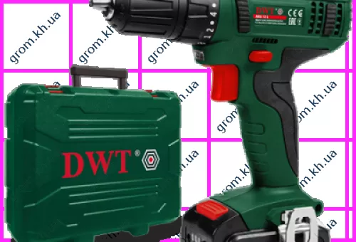 Фото 1- Аккумуляторный шуруповерт DWT ABS-12 L-2 BMC