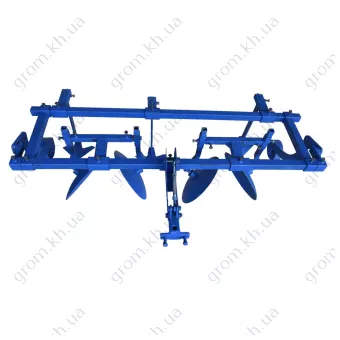 Фото 1- Окучник дисковий 2-х рядний (з плоскорізами)