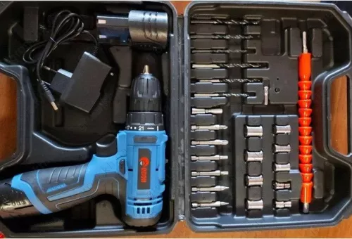 Фото 1- Дрель-шуруповерт Edon AD-1201 аккумуляторный