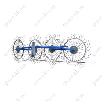 Фото 1- Грабли - ворошилки 4-х колесные AGROLUXE