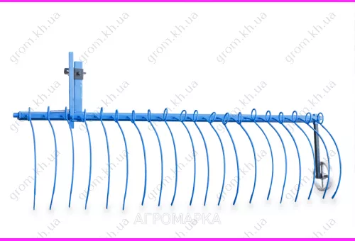 Фото 1- Граблі для мотоблоку 2 метри