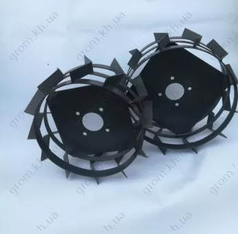 Фото 1- Грунтозацепы Ø 450 мм (квадрат 10х10)