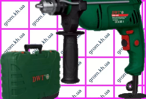 Фото 1- Ударная дрель DWT SBM-600 BMC
