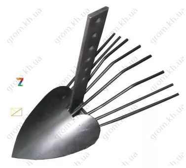 Фото 1- Картоплекопалка (серце)