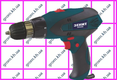 Фото 1- Шуруповерт сетевой Зенит ЗШ-580 профи