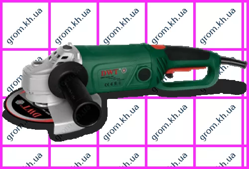 Фото 1- Кутова шліфувальна машина DWT WS24-230 D