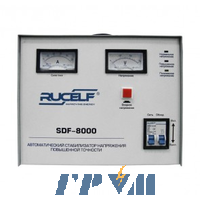 Электромеханический стабилизатор Rucelf SDF-8000 полочный