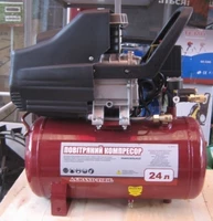 Компрессор Grand Tool 24л, 1.8 кВт