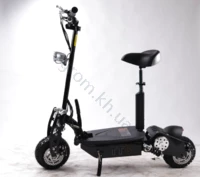 Электросамокат с сиденьем (черный) DES06C1 36V1000W 12AH - SM