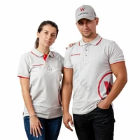 Футболка поло сіра Worcraft