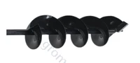 Шнек для мотобура Kraissmann SB 250*800 D (знімні ножі, що заточуються)