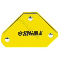 Набір тримачів магнітних міні SIGMA 4кг 52×20×40×16×38мм (45,90,135°) 4шт