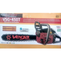 Бензопила VEGA VSG-450T (2 шины 2 цепи)