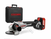 Аккумуляторная угловая шлифмашина Crown CT23001-115HX-4 BMC