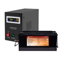 Комплект резервного питания для котла LogicPower ИБП B1500VA + литиевая (LifePo4) батарея 2600W