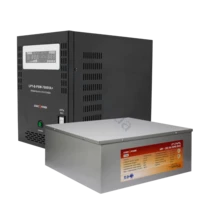 Комплект резервного живлення LogicPower ДБЖ B7000VA + літієва (LifePo4) батарея 1160W