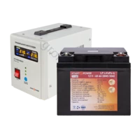 Комплект резервного живлення для котла LogicPower ДБЖ 500VA + літієва (LifePo4) батарея 900W