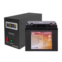 Комплект резервного питания для котла LogicPower ИБП B500VA + литиевая (LifePo4) батарея 900W
