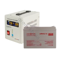 Комплект резервного питания для котла и теплого пола LogicPower ИБП 800VA + гелевая батарея 1400W