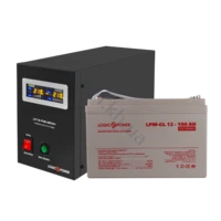 Комплект резервного питания для котла и теплого пола LogicPower ИБП B800VA + гелевая батарея 1400W