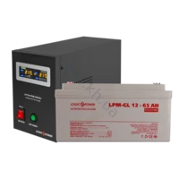 Комплект резервного питания для котла LogicPower ИБП B500VA + гелевая батарея 900W