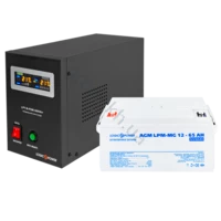 Комплект резервного питания для котла LogicPower ИБП B500VA + мультигелевая батарея 900W