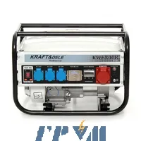 Бензиновый генератор Kraft&Dele KW6500B (KD117)