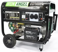 Бензиновий генератор Iron Angel EG 7000 EМ