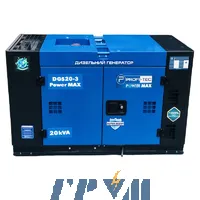 Генератор дизельний Profi-tec DGS20-3 Power MAX 20кВА/16кВт, 380V