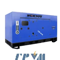 Генератор дизельный Profi-tec WDSG125-3 Power MAX (125 кВА/100 кВт, промышленный двигатель WEICHAI, China)