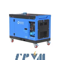 Генератор дизельный TATA JM9000TD 6.0/6.5KW (подогрев топлива) однофазный, 220V, бесшумный