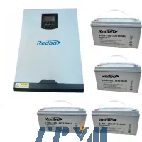 Комплект резервного питания для дома и квартиры Redbo RB-5548-5-100A-O