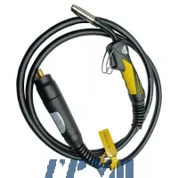 Сварочный рукав Get Star Weld MB-15 AK 3 метра с крючком, евроразъем KZ-2, 200А MIG/MAG – для проволоки 0.6–1.0 мм