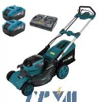 Акумуляторна самохідна газонокосарка PROFI-TEC EasyMow 51 Pro (2×PT2080EP (8.0 Ач), зарядний пристрій)