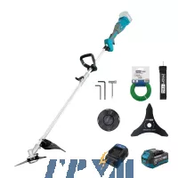 Акумуляторна коса PROFI-TEC PGT9520 POWERLine (2×PT2040VX (4.0 Ач), зарядний пристрій)