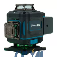 Лазерний нівелір PROFI-TEC PGL 4D 1640 (40 м, 16 ліній, зелений промінь)