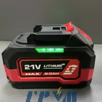 Акумулятор Edon ED-21/6.0AH (21 В 6 Ач, в кольоровій упаковці, посадка MAKITA (макитівська посадка)