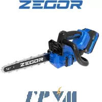 Акумуляторна міні ланцюгова пилка ZEGOR CSAX-21BL-12