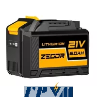 Аккумулятор Zegor BL-2160P для электроинструментов 21V/6Ah