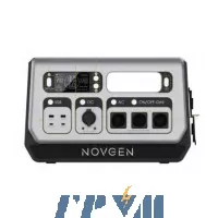 Портативная зарядная станция NOVGEN NOVB-2048, 2200 Вт, 2048 Вт·ч LiFePO4, Функция БДЖ, быстрая зарядка