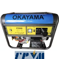 Генератор бензиновий Okayama PT-9500 8.5 кВт 100% Мідна обмотка