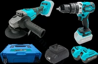 Набор аккумуляторных инструментов Grand № 2 PROF (МШУ-20BL/PRO+ДА-20/13UBL)