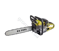 Бензопила Eltos БП-63 (Метал, 2 шини+2 ланцюги)