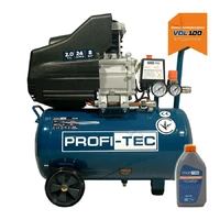 Компресор масляний PROFI-TEC OC-24 (24 л, 1,5 кВт, 195 л/хв)