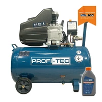 Компресор масляний PROFI-TEC OC-50 (50 л, 1.5 кВт, 200 л/хв)